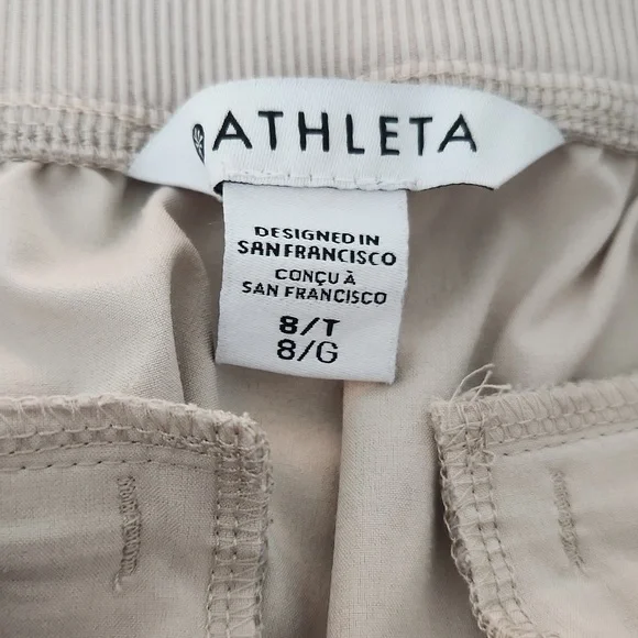 Athleta Brooklyn City Pants Sz 8T - Picture 3 of 10
